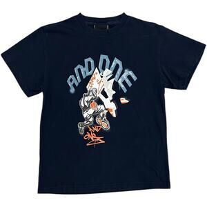 AND1 Graffiti Dunk Y2K Streetwear Vintage T-shirt